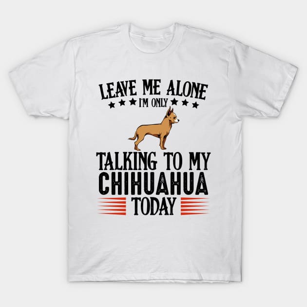 Chihuahua Dog T-Shirt by Lumio Gifts